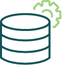 Datenmanagement Icon